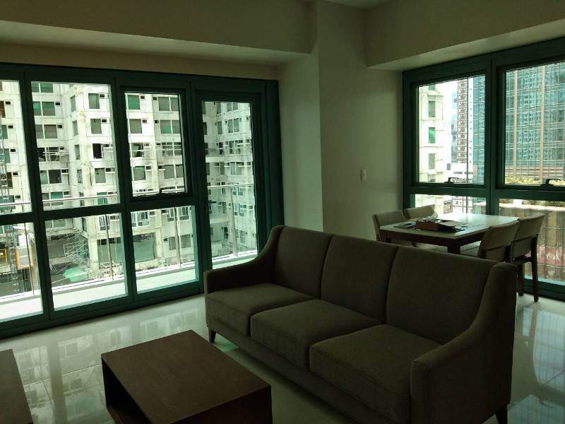 NEW UNIT: 2-bedroom furnished in One Uptown Fort Bonifacio condo for rent